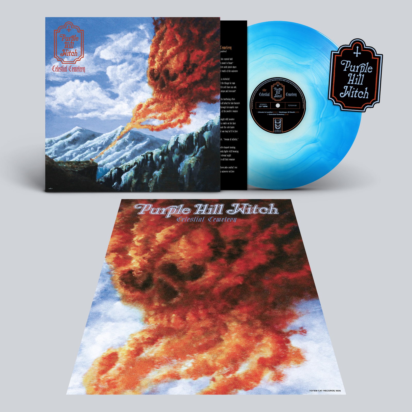 PURPLE HILL WITCH - Celestial Cemetery LP | Totem Cat Records